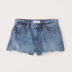 Abercrombie Curve Love Mid Rise Mom Short